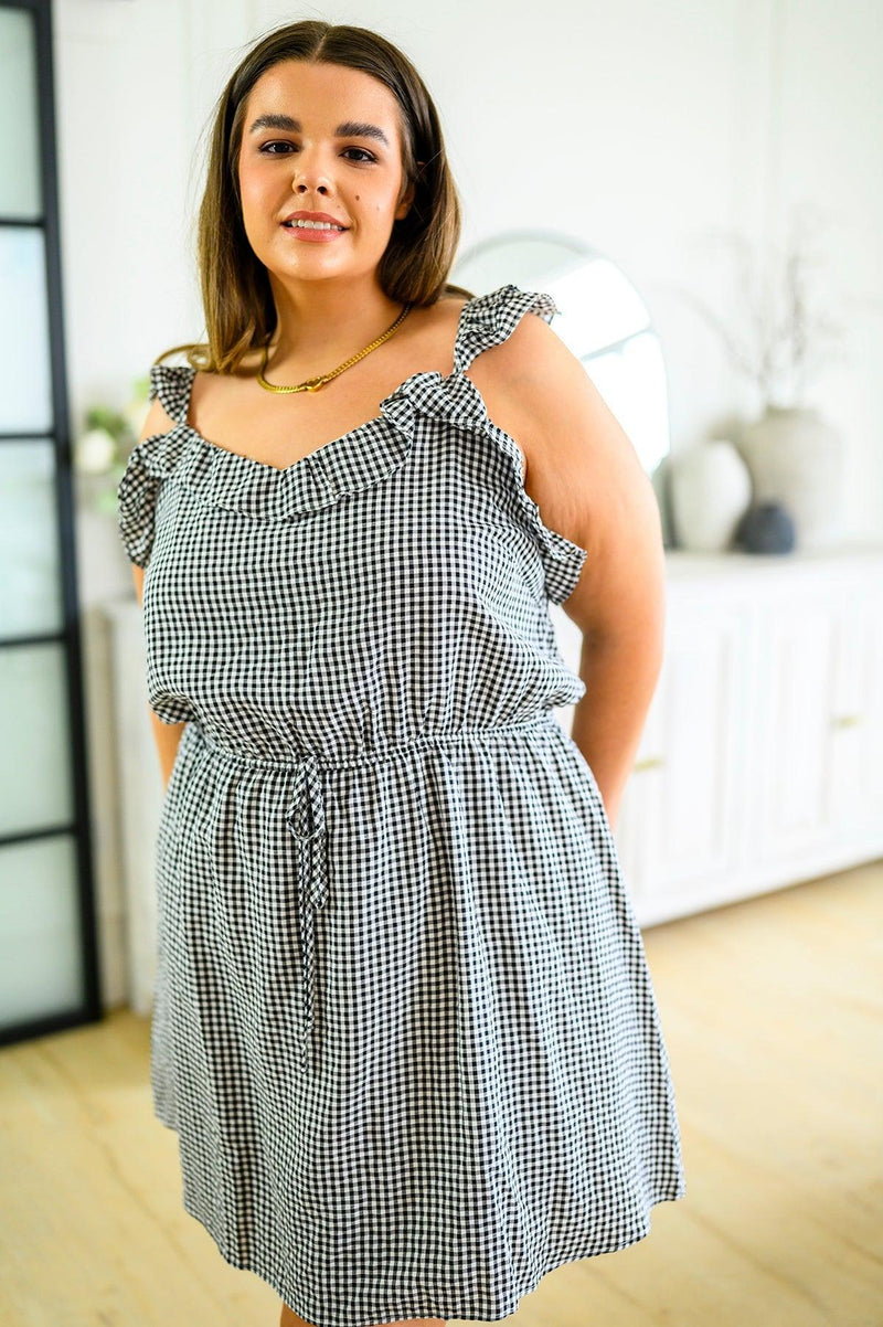 Hazel Blues® | Day Date Gingham Dress - Hazel Blues®