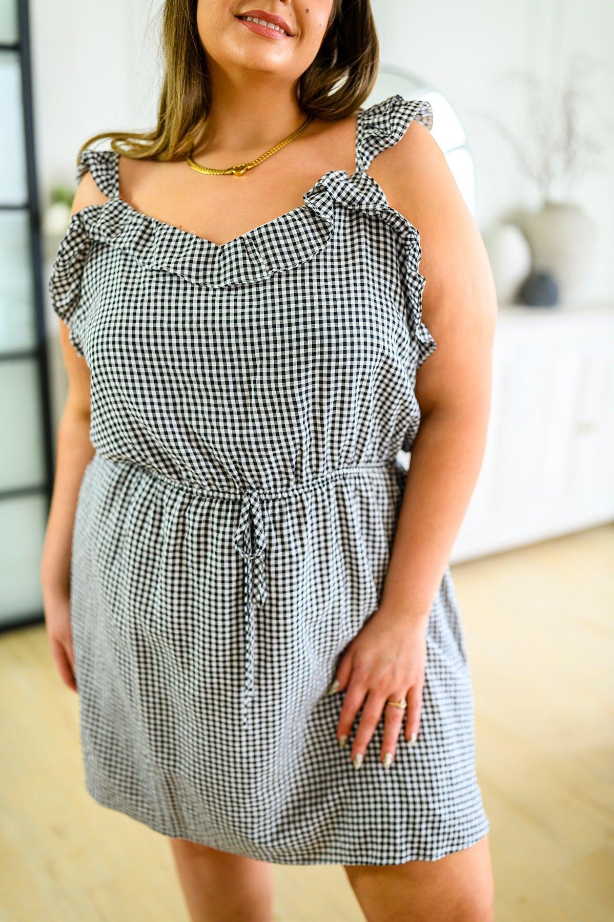 Hazel Blues® | Day Date Gingham Dress - Hazel Blues®