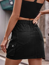 Hazel Blues® | Denim Mini Skirt with Pockets - Hazel Blues®