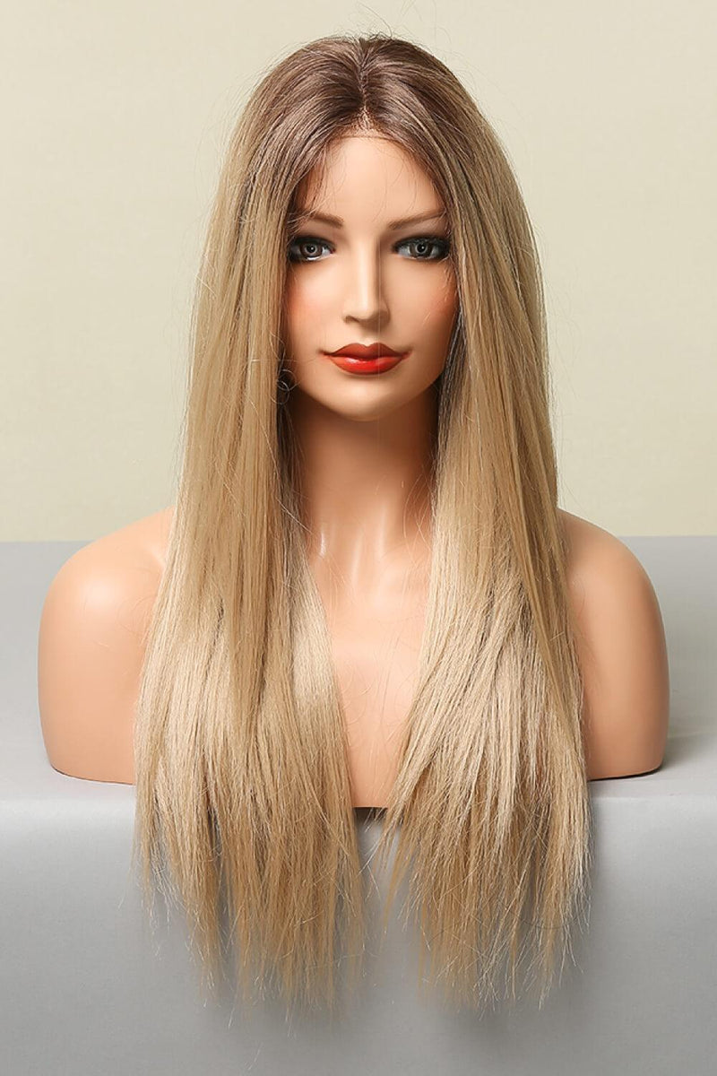 Hazel Blues® | Dirty Blonde Lace Front Wigs Synthetic Long Straight 26'' - Hazel Blues®