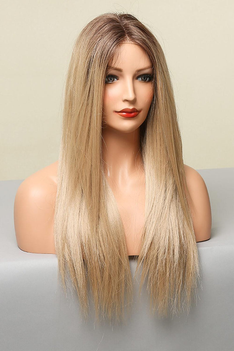 Hazel Blues® | Dirty Blonde Lace Front Wigs Synthetic Long Straight 26'' - Hazel Blues®