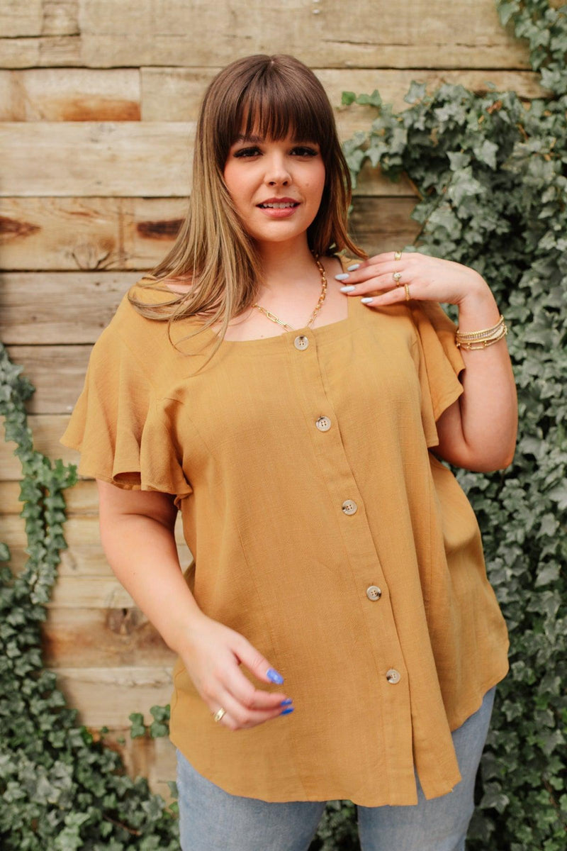 Hazel Blues® | Envy Me Top in Taupe - Hazel Blues®