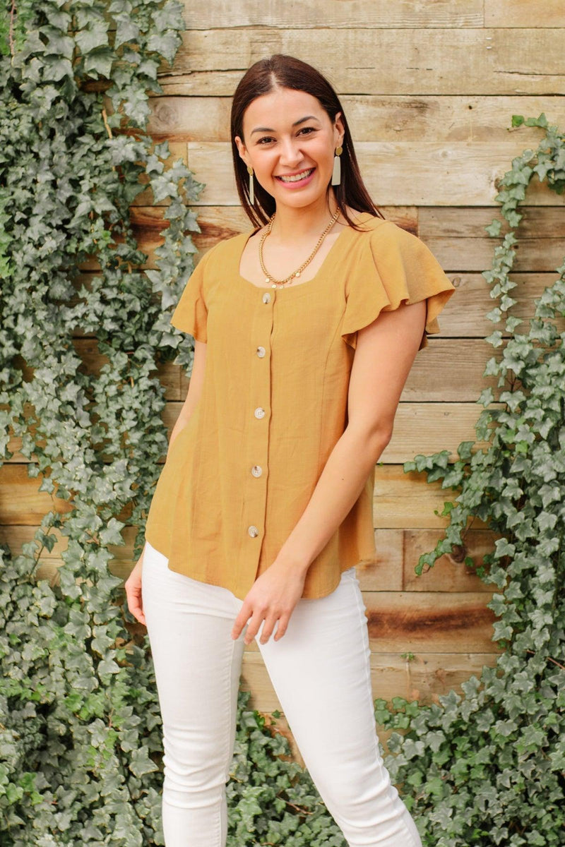 Hazel Blues® | Envy Me Top in Taupe - Hazel Blues®