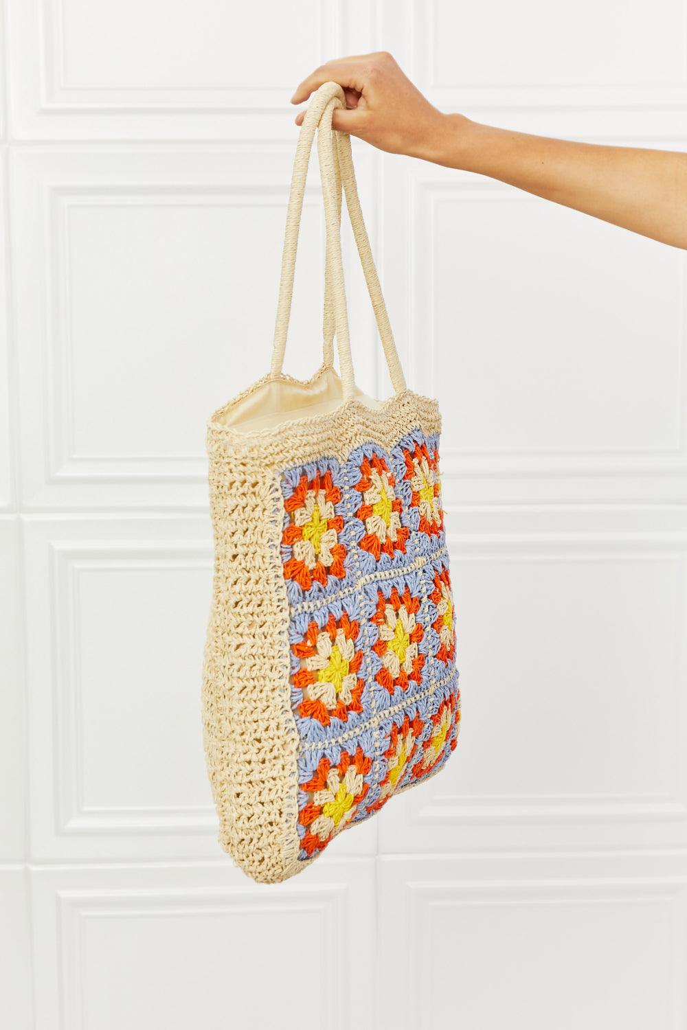 Hazel Blues® | Fame Off The Coast Straw Tote Bag - Hazel Blues®