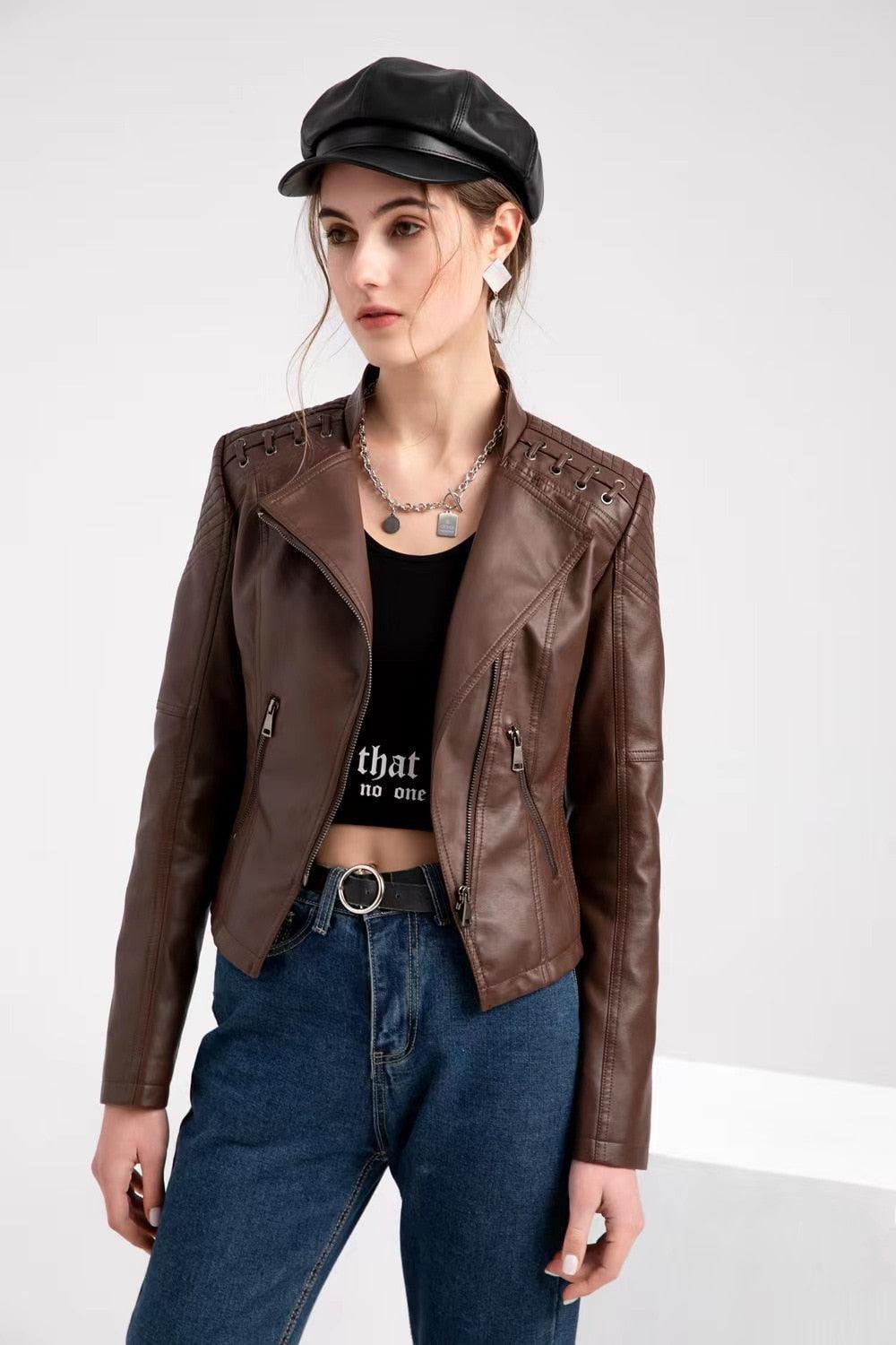 Hazel Blues® | Faux Leather Jackets - Hazel Blues®