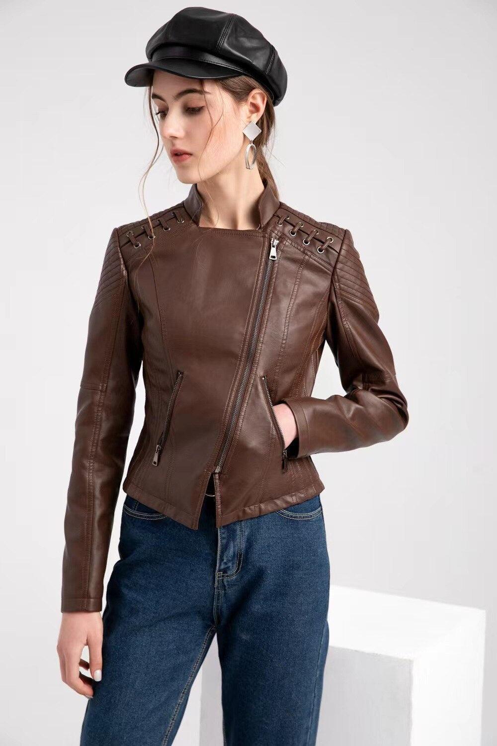 Hazel Blues® | Faux Leather Jackets - Hazel Blues®