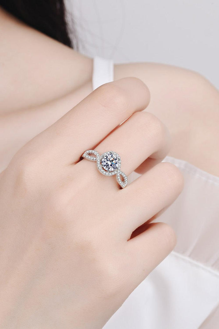 Hazel Blues® | Feel The Joy 925 Sterling Silver Moissanite Ring - Hazel Blues®