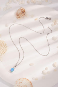 Hazel Blues® | Find Your Center Opal Pendant Necklace - Hazel Blues®