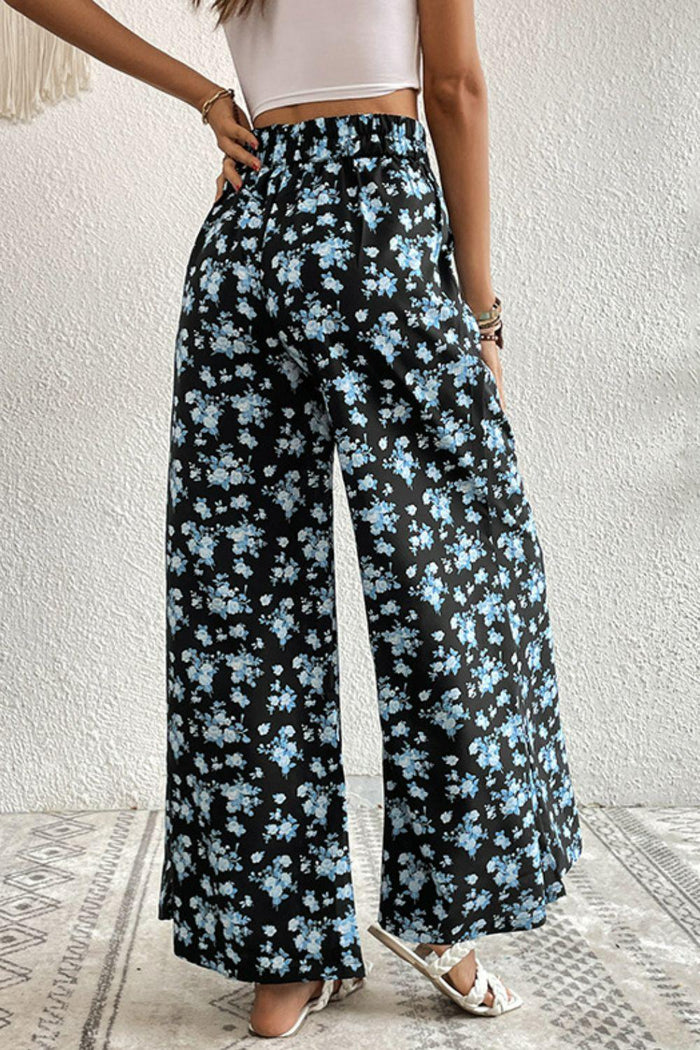 Hazel Blues® | Floral Pocket Culottes - Hazel Blues®