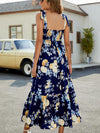 Hazel Blues® | Floral Tie-Shoulder Sleeveless Dress - Hazel Blues®