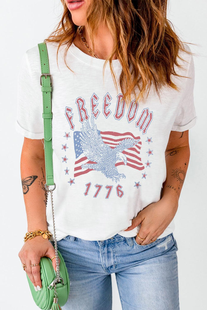 Hazel Blues® | FREEDOM 1776 Graphic Tee - Hazel Blues®