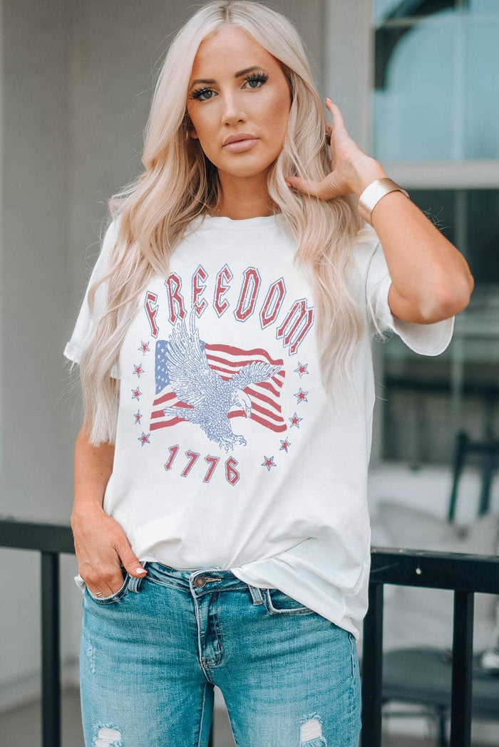 Hazel Blues® | FREEDOM 1776 Graphic Tee - Hazel Blues®