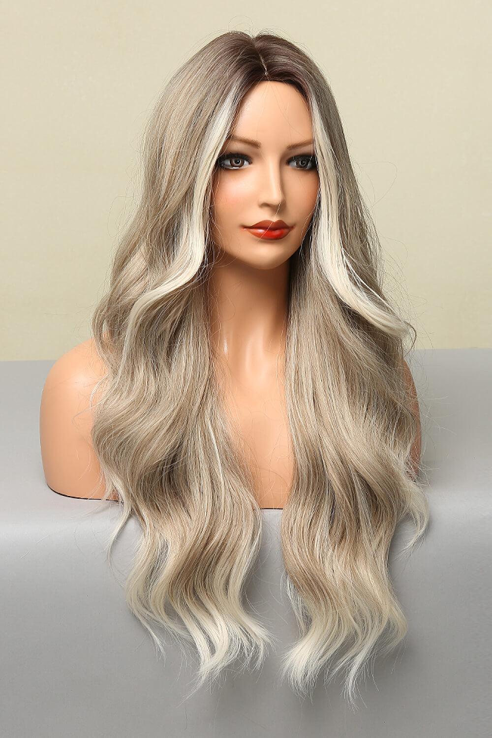 Hazel Blues® | Full Machine Made Long Wave Wigs 26'' - Hazel Blues®