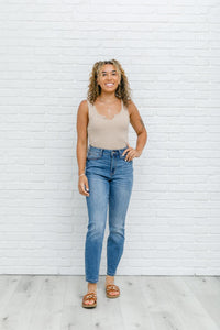 Hazel Blues® | High Waist Slim Fit Jeans - Hazel Blues®