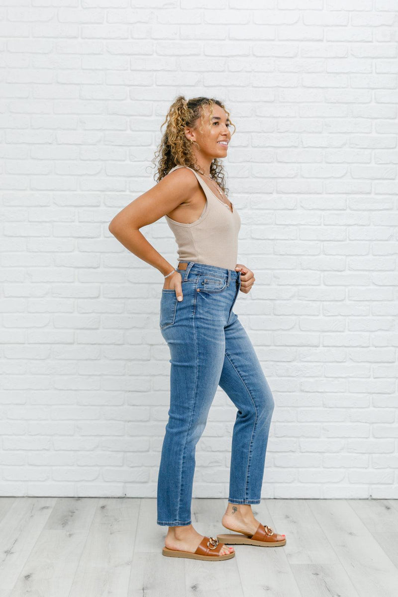 Hazel Blues® | High Waist Slim Fit Jeans - Hazel Blues®