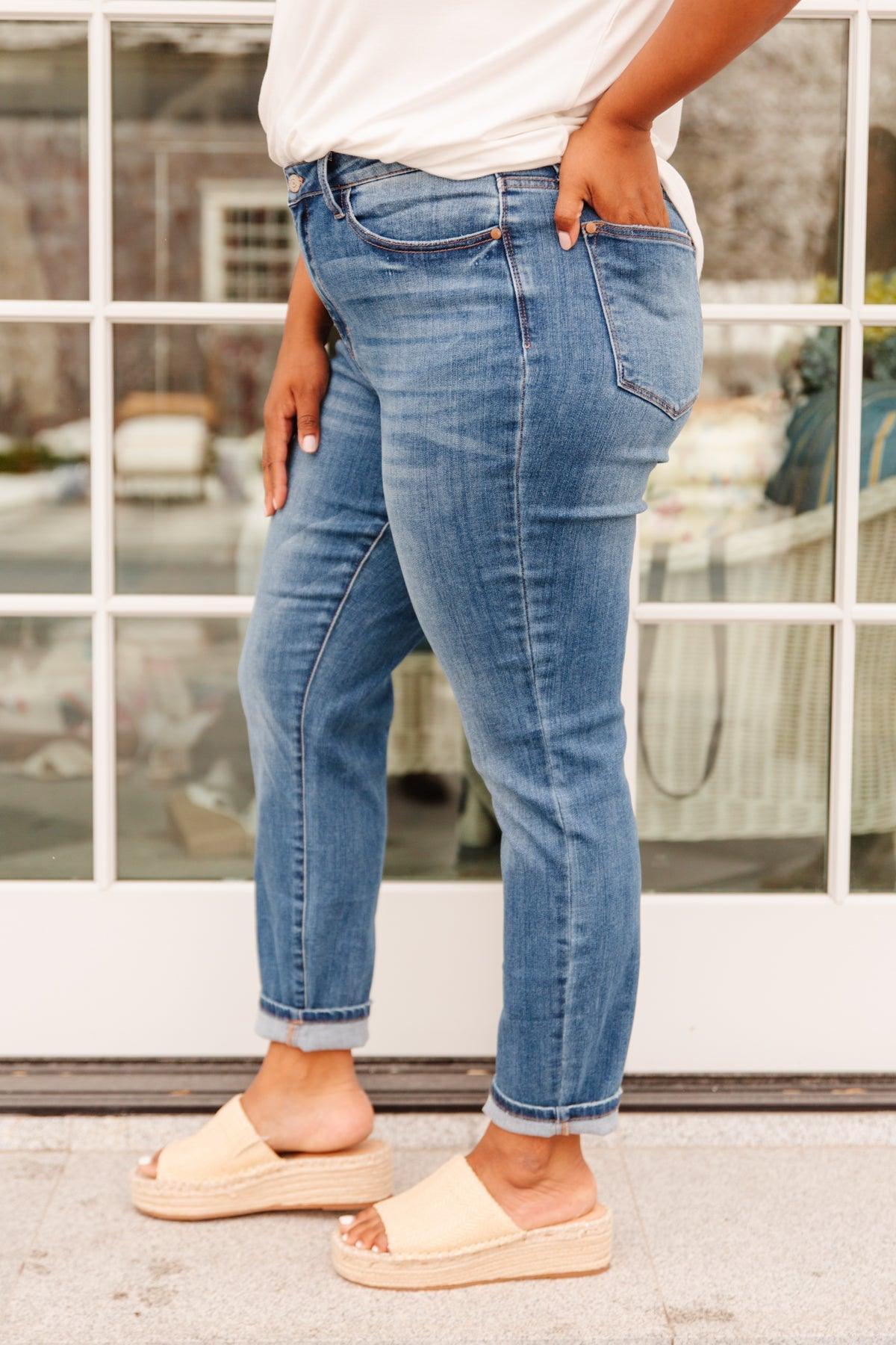 Hazel Blues® | High Waist Slim Fit Jeans - Hazel Blues®