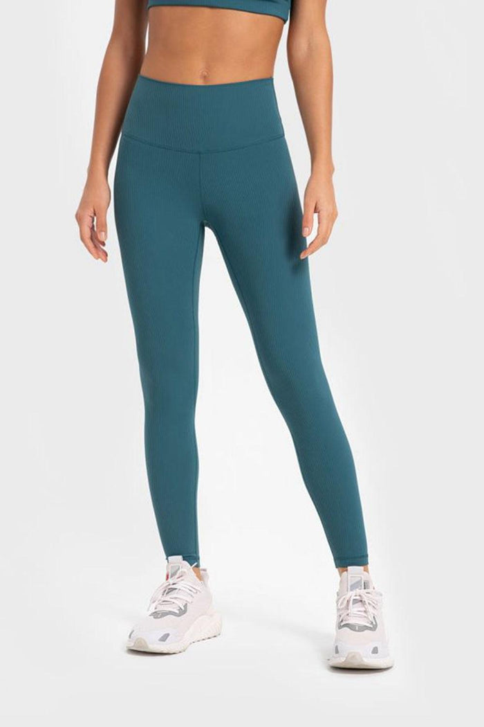 Hazel Blues® | Highly Stretchy Wide Waistband Yoga Leggings - Hazel Blues®