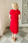 Hazel Blues® | In the Now Dress in Red - Hazel Blues®
