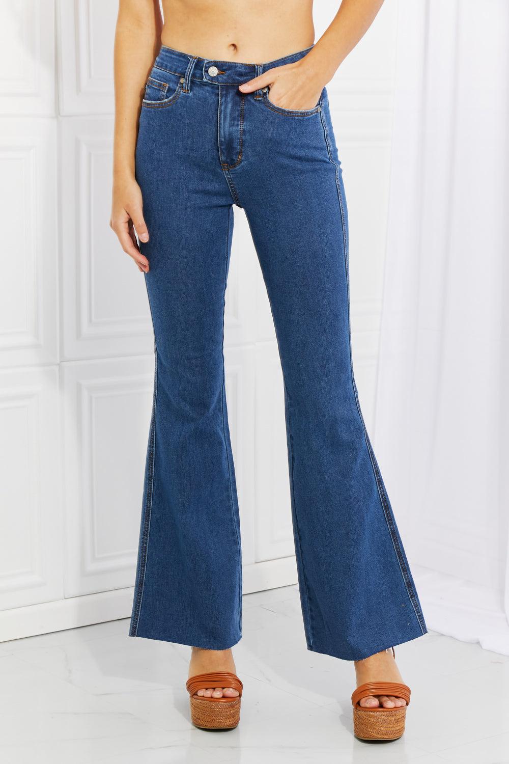 Blakeley (Judy Blue) Flared Tummy Control Jeans