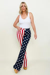 Hazel Blues® | Judy Blue High Waist American Flag Print Flare Jeans - Hazel Blues®