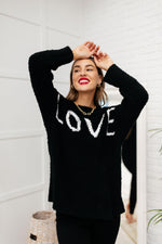 Hazel Blues® | Knit Your Love Sweater in Black - Hazel Blues®