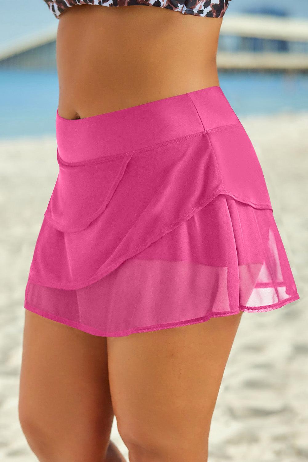 Hazel Blues® | Layered Swim Skirt - Hazel Blues®