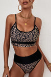 Hazel Blues® | Leopard Adjustable Strap Bikini Swimsuit - Hazel Blues®