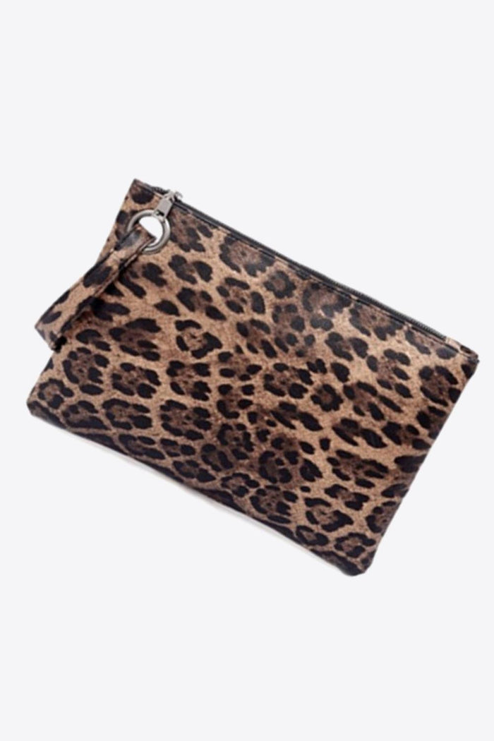 Hazel Blues® | Leopard PU Leather Clutch - Hazel Blues®