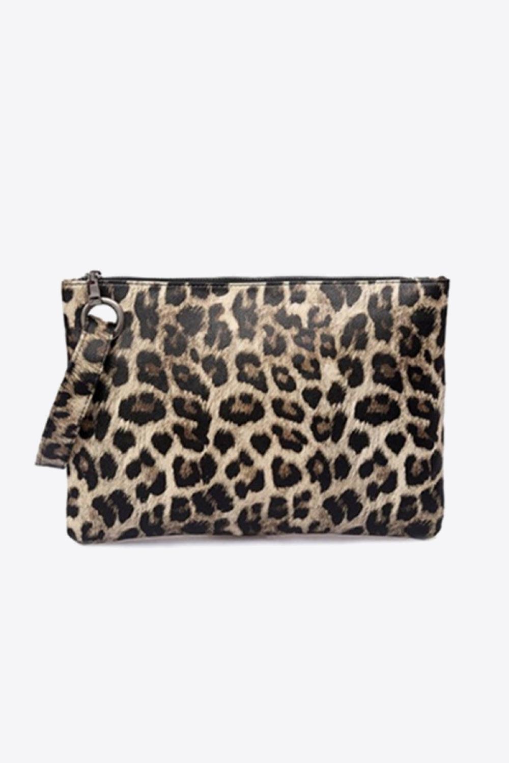 Hazel Blues® | Leopard PU Leather Clutch - Hazel Blues®