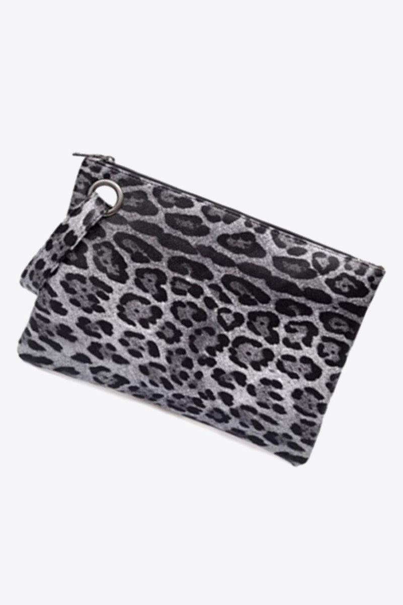 Hazel Blues® | Leopard PU Leather Clutch - Hazel Blues®