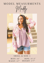 Hazel Blues® | Let's Go Boho Floral Babydoll Top - Hazel Blues®