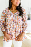 Hazel Blues® | Let's Go Boho Floral Babydoll Top - Hazel Blues®