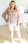 Hazel Blues® | Let's Go Boho Floral Babydoll Top - Hazel Blues®
