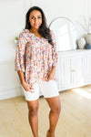 Hazel Blues® | Let's Go Boho Floral Babydoll Top - Hazel Blues®
