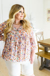 Hazel Blues® | Let's Go Boho Floral Babydoll Top - Hazel Blues®