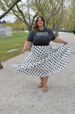 Hazel Blues® | Long Chiffon Polka Dot Maxi - Hazel Blues®