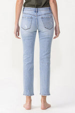Hazel Blues® | Lovervet Andrea Midrise Crop Straight Jeans - Hazel Blues®
