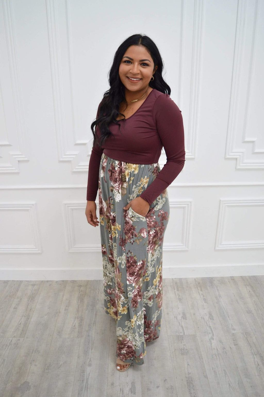 Hazel Blues® | Mauzie Maxi Dress - Hazel Blues®