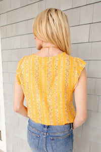 Hazel Blues® | Mellow Yellow Blouse - Hazel Blues®