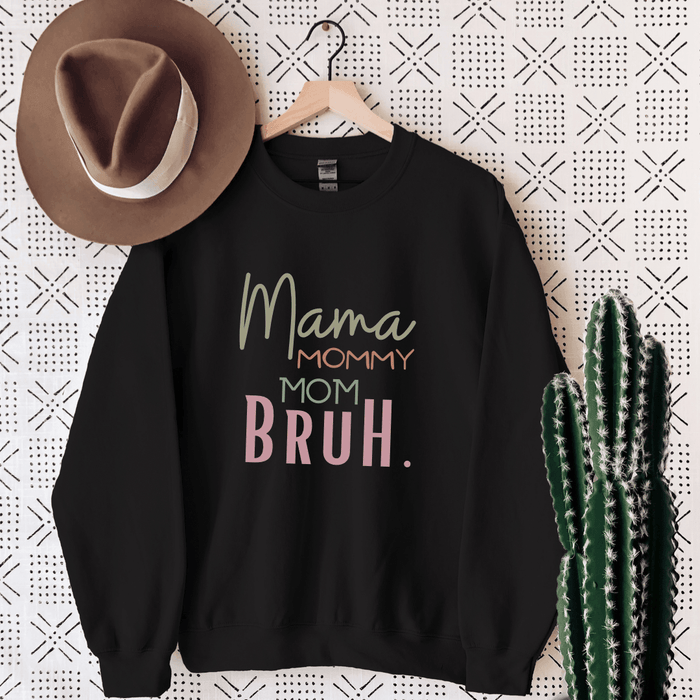 Hazel Blues® | MOMMY BRUH TRANSITION Graphic Sweatshirt - Hazel Blues®