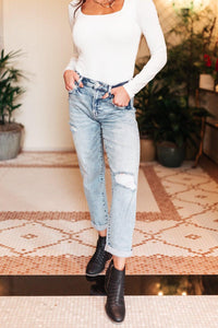 Hazel Blues® | My Way Boyfriend Jeans - Hazel Blues®