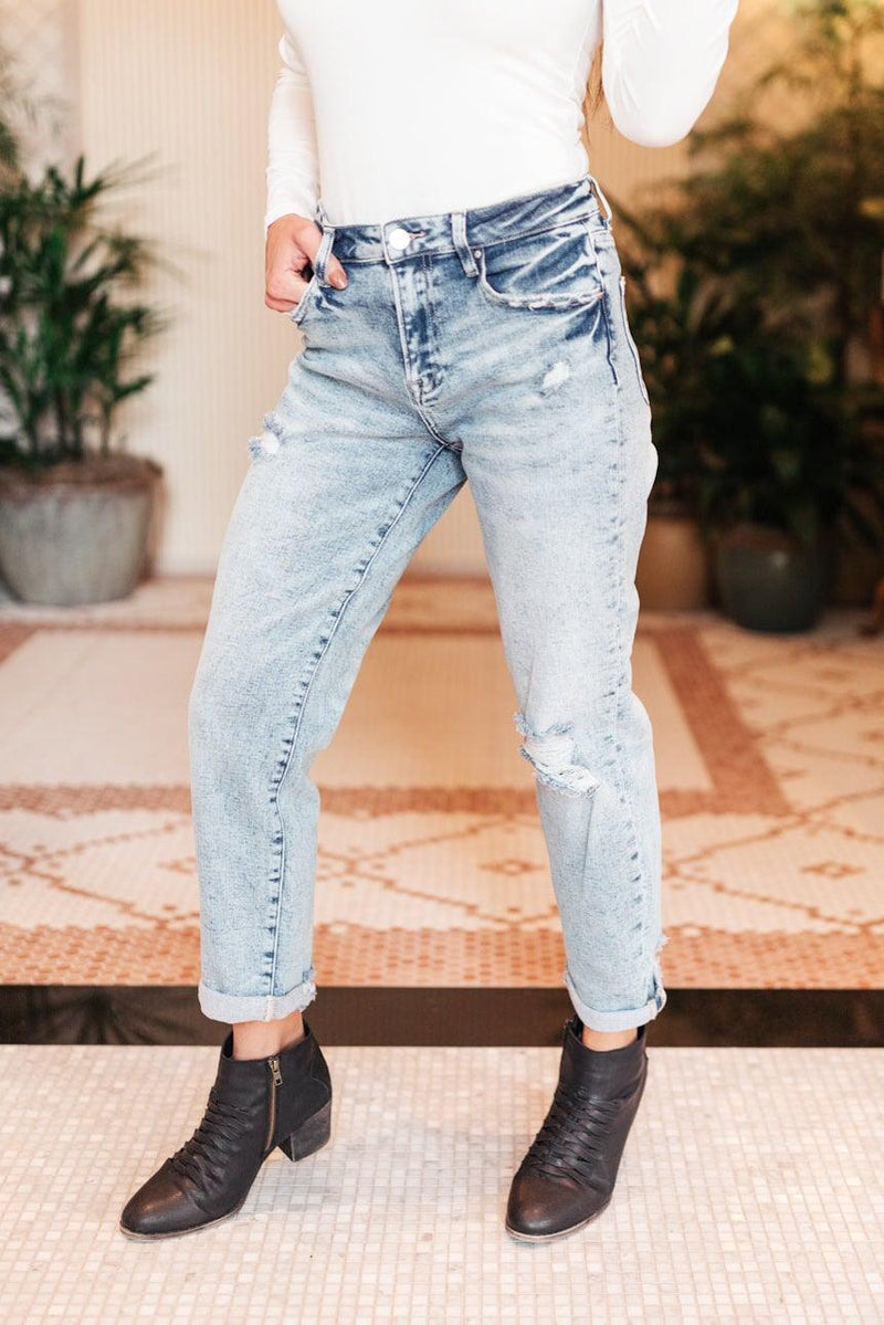 Hazel Blues® | My Way Boyfriend Jeans - Hazel Blues®