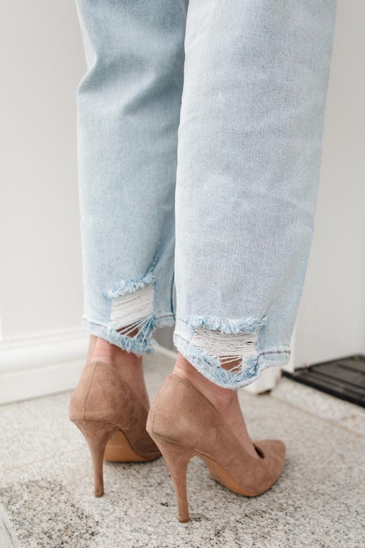 Hazel Blues® | New Me Distressed Jeans - Hazel Blues®