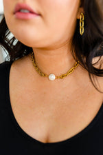 Hazel Blues® | Ocean's Gold Shell Pendant Necklace - Hazel Blues®