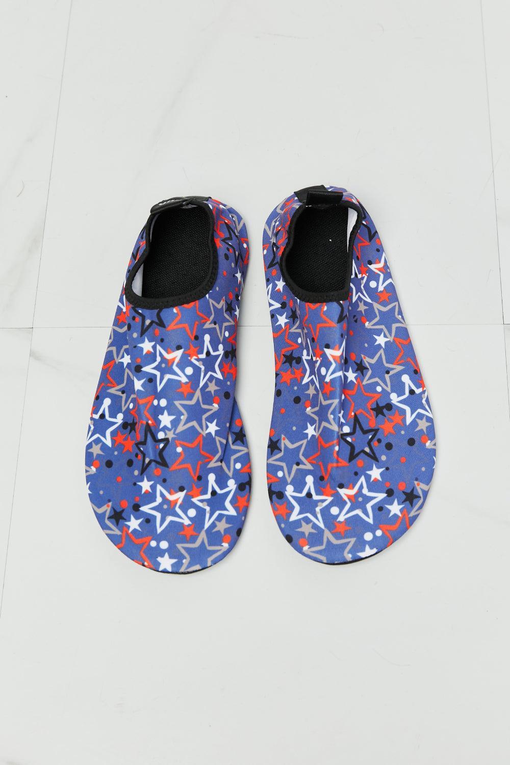 Hazel Blues® | On The Shore Water Shoes in Navy - Hazel Blues®