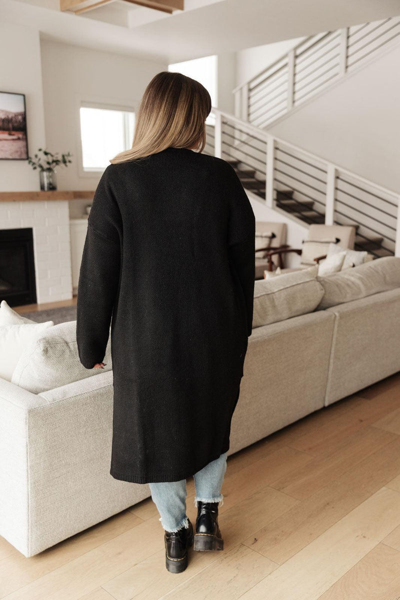 Hazel Blues® | One Of The Girls Cardi In Black - Hazel Blues®