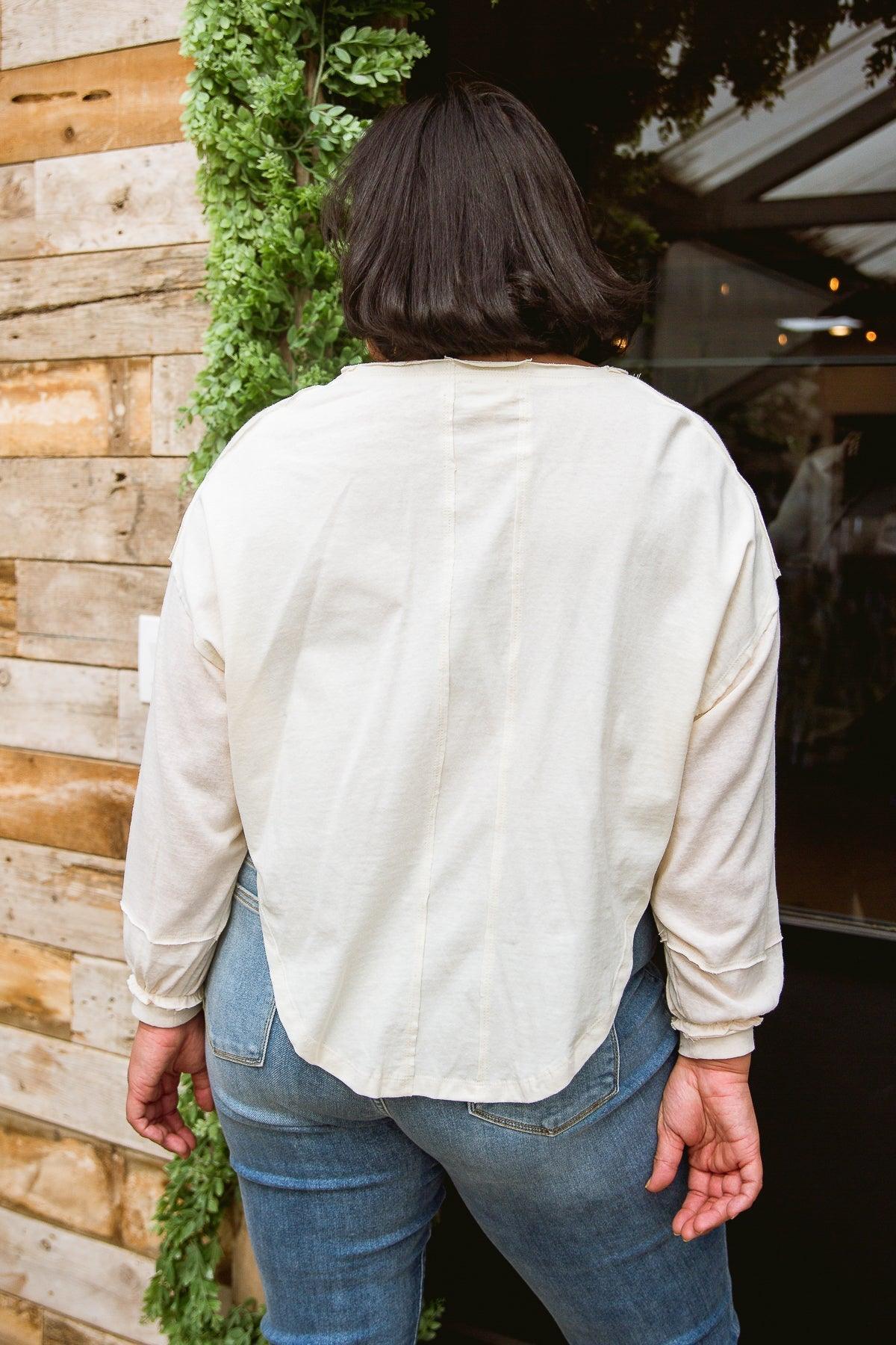 Hazel Blues® | Osaka Top In Cream - Hazel Blues®