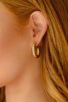 Hazel Blues® | Pearls In Line Earrings - Hazel Blues®