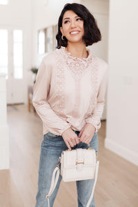 Hazel Blues® | Picture This Top In Blush - Hazel Blues®