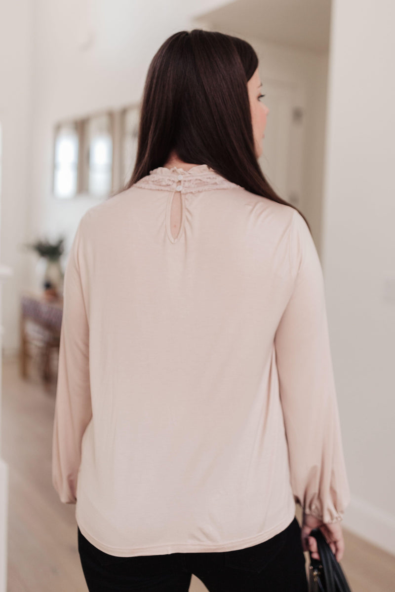 Hazel Blues® | Picture This Top In Blush - Hazel Blues®